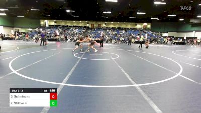 132 lbs Round Of 64 - Gino Schinina, NJ vs Kameron Stiffler, AL