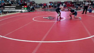 215 lbs Quarterfinal - Joseph Connor, St. Peter vs George Doherty, LeSueur-Henderson