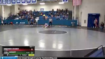 165 lbs Quarterfinal - Cael Cassady, Dubuque vs Brennen Graber, Luther