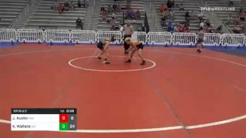 75 lbs Prelims - Jake Austin, Roundtree Wrestling Academy Blue vs Kole Wallace, Team 922