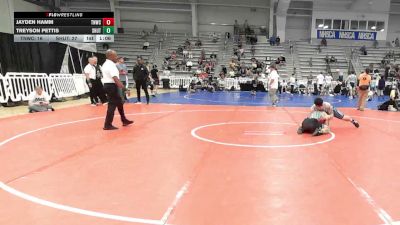 182 lbs Round Of 16 - Jayden Hamm, TNWC Silver Fox - HSB vs Treyson Pettis, Team Shutt Mutts - HSB