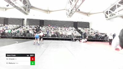 170-HS2 lbs Semifinal - Noah Cheski, Delaware Valley vs Domenic P Maturo, Fisheye