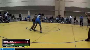 163 lbs Round 3 (6 Team) - Cordell White, South Dade Gladiators vs Jaiden Forbes, Backyard Boyz