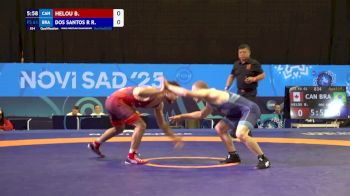 61 kg Qualif. - Blayne Helou, Canada vs Roger Dos Santos Ramalhete, Brazil