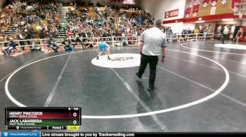 105 lbs Cons. Round 1 - Henry Pincoskie, Lovell Middle School vs Jack LaBarbera, Cody Middle School