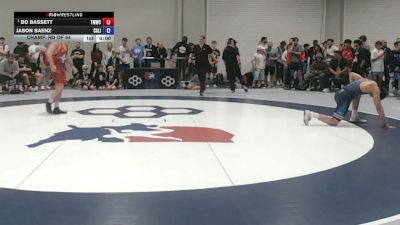 65 kg Champ. Rd Of 64 - Bo Bassett, Titan Mercury Wrestling Club vs Jason Saenz, California