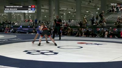51 kg Champ. Round 4 - Brayden McMillan, Team Prestige Wrestling vs Stihl Bulloch, Iron County Wrestling Academy