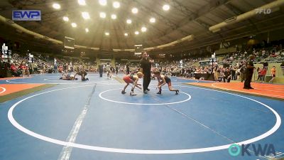 73 lbs Consi Of 8 #2 - Luke Hixson, Spartan Wrestling Fort Smith vs Caden Miller, Fort Gibson Youth Wrestling