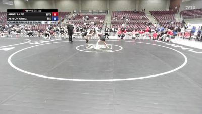 117 lbs Quarterfinals (8 Team) - Alyson Ortiz, Umpqua Community College vs Angela Lee, Northern Oklahoma College- Tonkawa