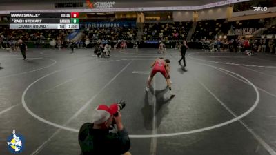 138 lbs Champ. Round 1 - Makai Smalley, Odessa vs Zach Stewart, Aurora (Marmion Academy)