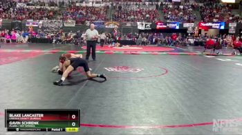 Cons. Round 1 - Blake Lancaster, Lincoln County (Eureka) vs Gavin Schrenk, Plains / Hot Springs