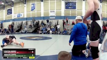 115 lbs Round 3 (3 Team) - Keegan Smith, Franklin Central Wrestling Club vs Colton Beery, Penn Wrestling Club