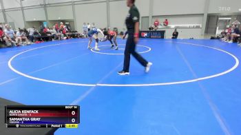 110 lbs Placement Matches (8 Team) - Alicia Kenfack, North Dakota vs Samantha Gray, Virginia