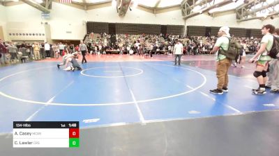 134-H lbs Round Of 64 - Aidan Casey, Mac Arthur vs Cain Lawler, Council Rock South