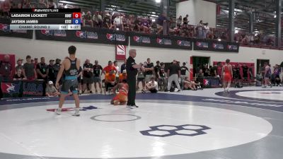 74F kg Champ. Round 2 - Ladarion Lockett, Cowboy RTC vs Jayden James, KD Training Center/ TMWC