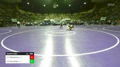 122 lbs Quarterfinal - Cairo Plascencia, Central vs Simon Cervantes, Clovis