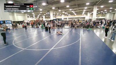 49 lbs Cons. Semis - Morgan Merkley, Utah vs Logan Radmall, Utah