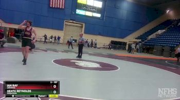 2 - 157 lbs Cons. Round 3 - Heath Reynolds, Poquoson vs Ian Ray, Lebanon