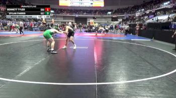 5A 144 lbs Quarterfinal - Dylan Farris, Holtville vs Bennett Tyler, Elberta HS