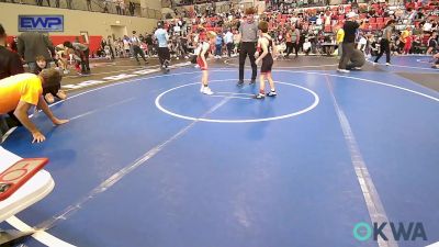 61 lbs Semifinal - Eli Remington, Skiatook Youth Wrestling vs Patrick Real, Sallisaw Takedown Club