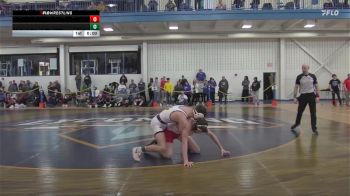 157 lbs Cons. Round 3 - Rudy Brown, Penn State Behrend vs Ryley Monica, Oneonta State