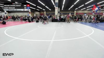 81 lbs Rr Rnd 2 - Malana Chaniel-McKay, Powerhouse Wrestling vs Daisy Rosales, Silverback Wrestling Fort Worth