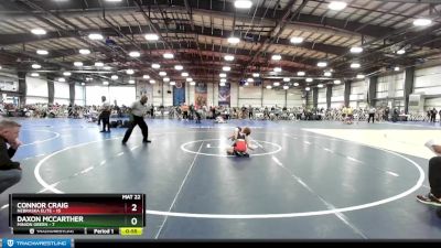 68 lbs Rd# 1 9:00am Friday - Connor Craig, Nebraska Elite vs Daxon McCarther, Minion Green