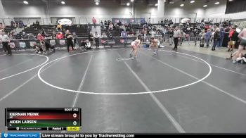 106 lbs Cons. Round 3 - Aiden Larsen, IL vs Kiernan Meink, NE