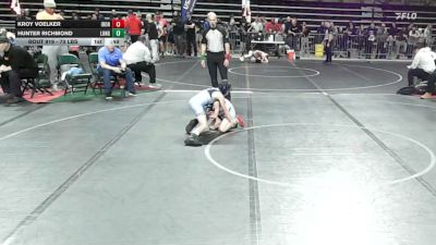 70 lbs Round Of 32 - Kroy Voelker, Iron Horse vs Hunter Richmond, Long Valley