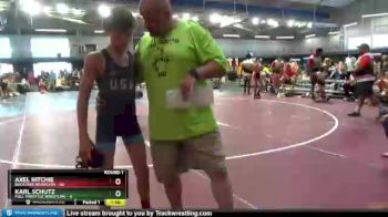 100 lbs Round 1 (8 Team) - Axel Ritchie, Backyard Brawlers vs Karl Schutz, Full Throttle Wrestling