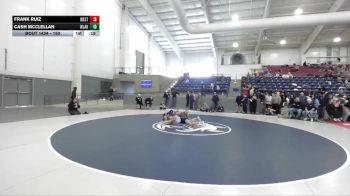 150 lbs Cons. Semi - Frank Ruiz, West vs Cash McClellan, Westlake