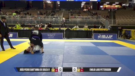 Emilio Lars Pettersson vs João Pedro Sant'Anna De Souza Fi 2025 Pan Jiu Jitsu IBJJF Championship