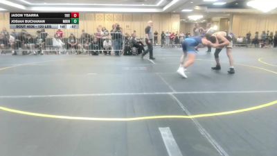 120 lbs Consi Of 16 #1 - Jason Ybarra, Triton Elite vs Josiah Buchanan, Mountain Lion WC