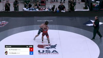 82 kg Final - Ben Provisor, New York Athletic Club vs Spencer Woods, Army (WCAP)