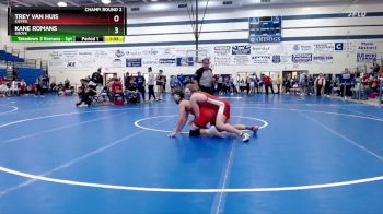 157 lbs Champ. Round 2 - Trey Van Huis, Kiefer vs Kane Romans, Grove