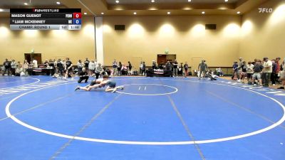 96 lbs Champ. Round 1 - Mason Guenot, Pennsylvania vs Liam McKenney, Maine