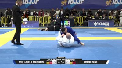 Jae Hoon Chung vs Aisha Jacques G. Pieplenbosch 2026 European Jiu-Jitsu IBJJF Championship