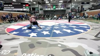 175 lbs Placement Matches (8 Team) - Zhoel Irion, Sturgis Brown vs Grayden Timm, Aberdeen Central