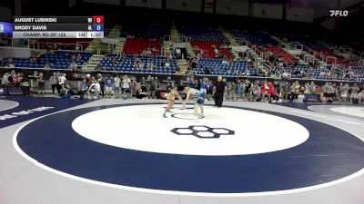 113 lbs Champ. Rd Of 128 - August Lubinski, WI vs Brody Davis, AL