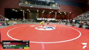 4A-106 lbs 1st Place Match - Tristen Tromble, Natrona County vs Levi Byrd, Star Valley