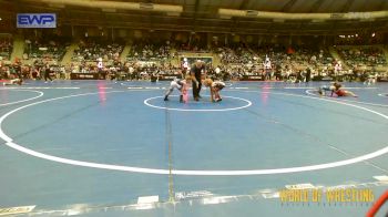 55 lbs Quarterfinal - Jasper Lockett Jr, Cowboy Wrestling Club vs Reed Staples, Greater Heights Wrestling