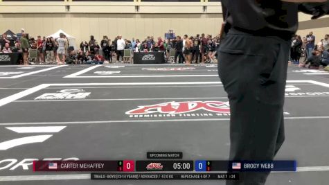 Brody Webb vs Carter Mehaffey 2025 ADCC Orlando Open/Youth Trials