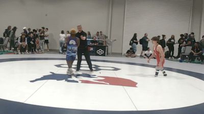 55 kg Cons. Rd Of 32 - Sammie Cyrus, Dubois Rams Wrestling Club vs Derion Williams, Beat The Streets Cleveland