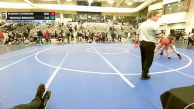 145 lbs Champ. Round 2 - Nichole Simmons, SLAM! NEVADA vs Jasmine Townsend, Mountain View