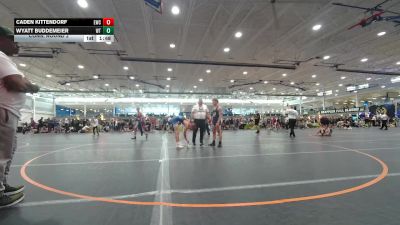 150 lbs Cons. Round 2 - Wyatt Buddemeier, Unattached vs Caden Kittendorf, Unattached