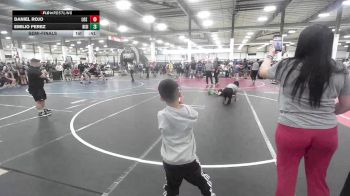 43 lbs Semifinal - Daniel Rojo, Los Bandidos vs Emilio Perez, Rising Sun WC