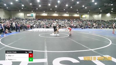 76 lbs Quarterfinal - Calvin Ake, Rock Of Redmond Wrestling vs Joel Pelen, Golden Back