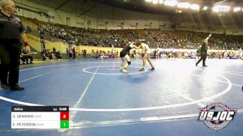 155 lbs Consi Of 8 #1 - GRAEDEN DEMARIO, D3 Wrestling Cluib vs ELIJAH PETERSON, Darko Valley Wolfpak