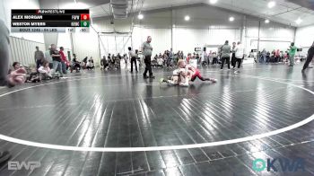 64 lbs Consolation - Alex Morgan, Fort Gibson Youth Wrestling vs Weston Myers, Keystone Kids Wrestling Club