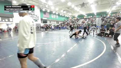 106 lbs Cons. Round 5 - Jacob Hernandez, Ventura vs Matthew Boutchee, Victor Valley